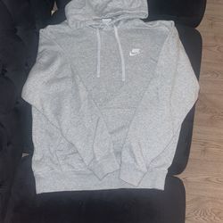 Gray Nike Hoodie Size S