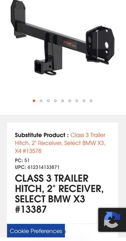 BMW TOW HITCH