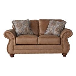69” Faux Leather Loveseat “New Open Box” Delivery Available