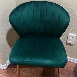 Velvet Green Chairs 