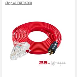 Generator extension cord