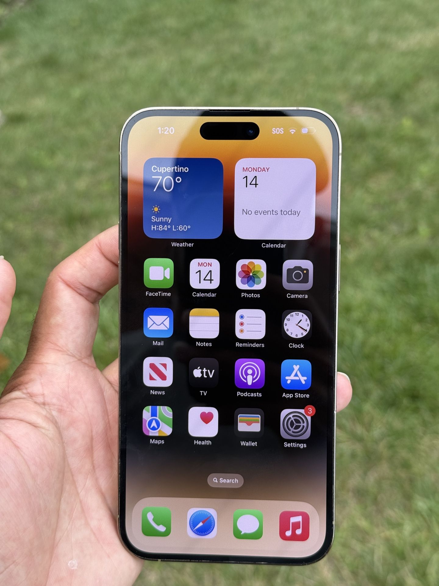 Unlocked Apple iPhone 14 Pro Max 128GB Gold | Battery Health 84% |
