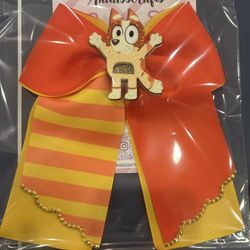 Bluey Or Bingo Hair Bow 