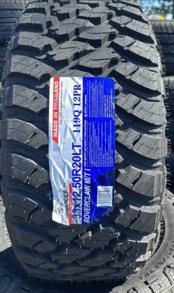 33x12.50R20LT Atlander M/T Set Of 4 New Tires