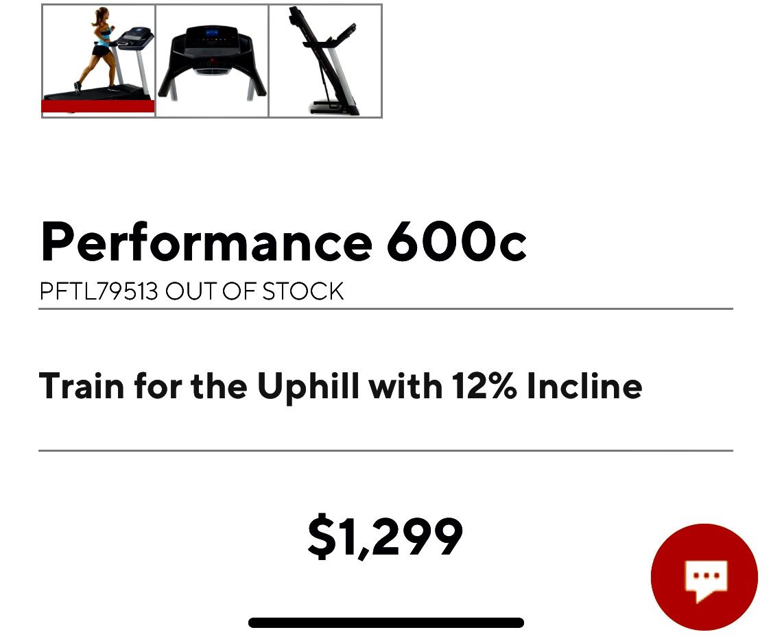 Proform Performance 600c Treadmill With iFit for Sale in Mesa, AZ OfferUp