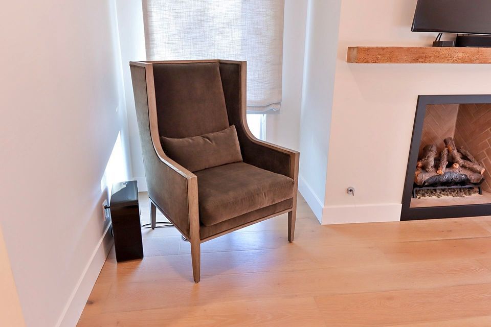 Restoration Hardware French Contemporary Wingback Chair