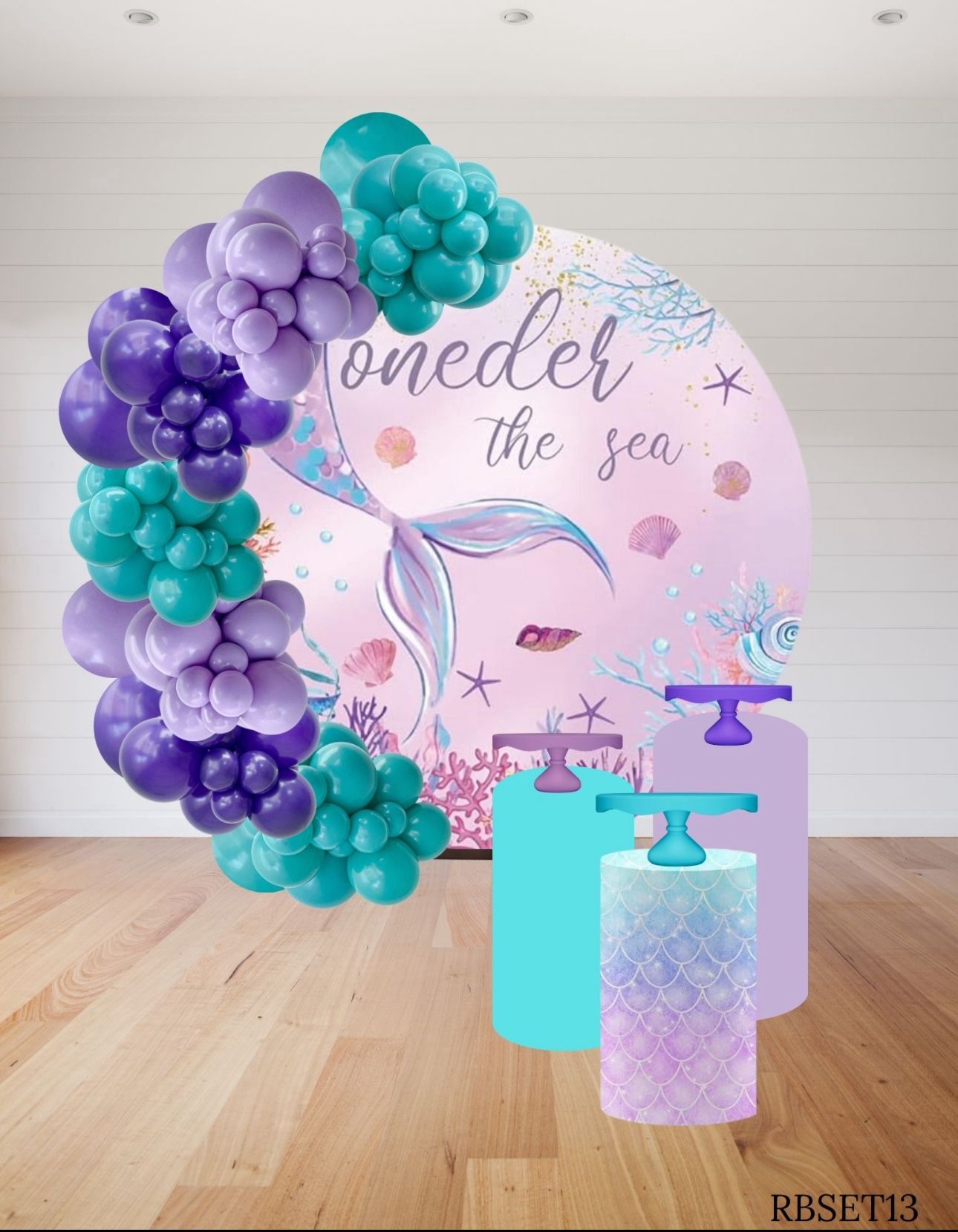 Oneder the sea party decor