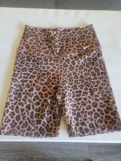 Nike Leopard Print Bike Shorts