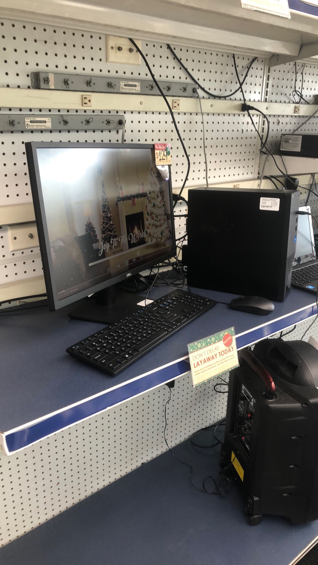 Dell PC With Monitor Combo