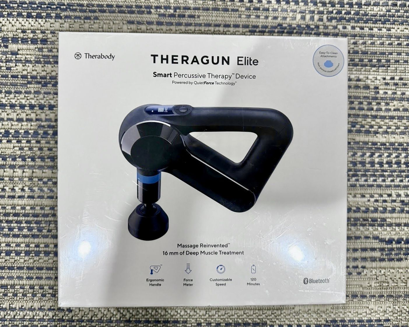 FIRM PRICE Therabody Theragun Elite Percussive Therapy Massage Device - Black (ELITE-PKG-BLK-US)