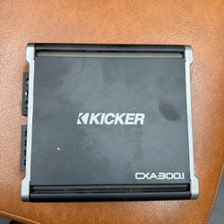 🔊 Kicker CXA300.1 Mono Subwoofer Amp – 300W RMS – Clean & Powerful 🔥