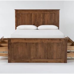 Bed Frame and Nightstands