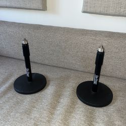 On-Stage DS7200B Desktop Microphone Stand 2x
