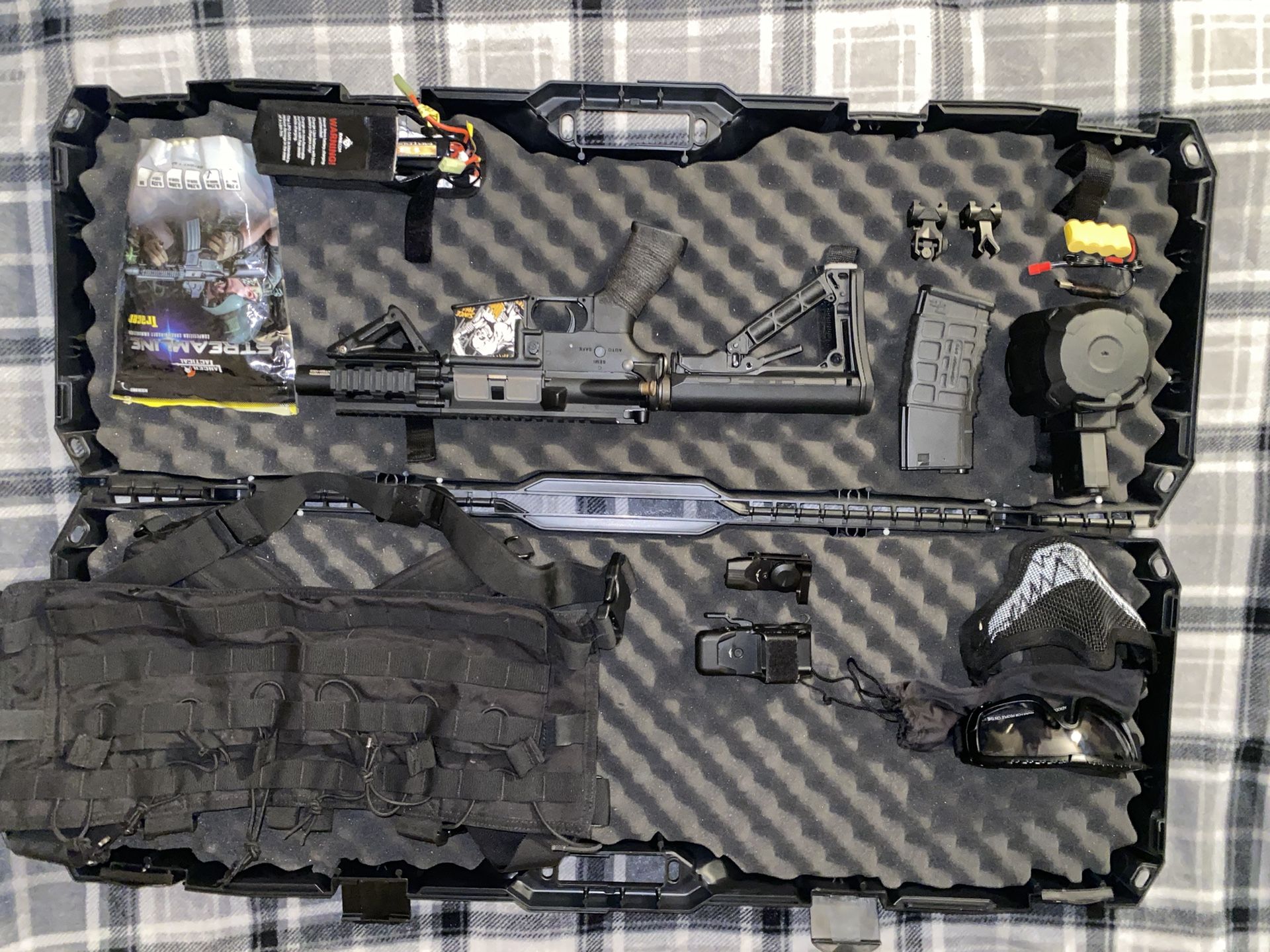 G&G FireHawk AEG With LOTS of Accessories