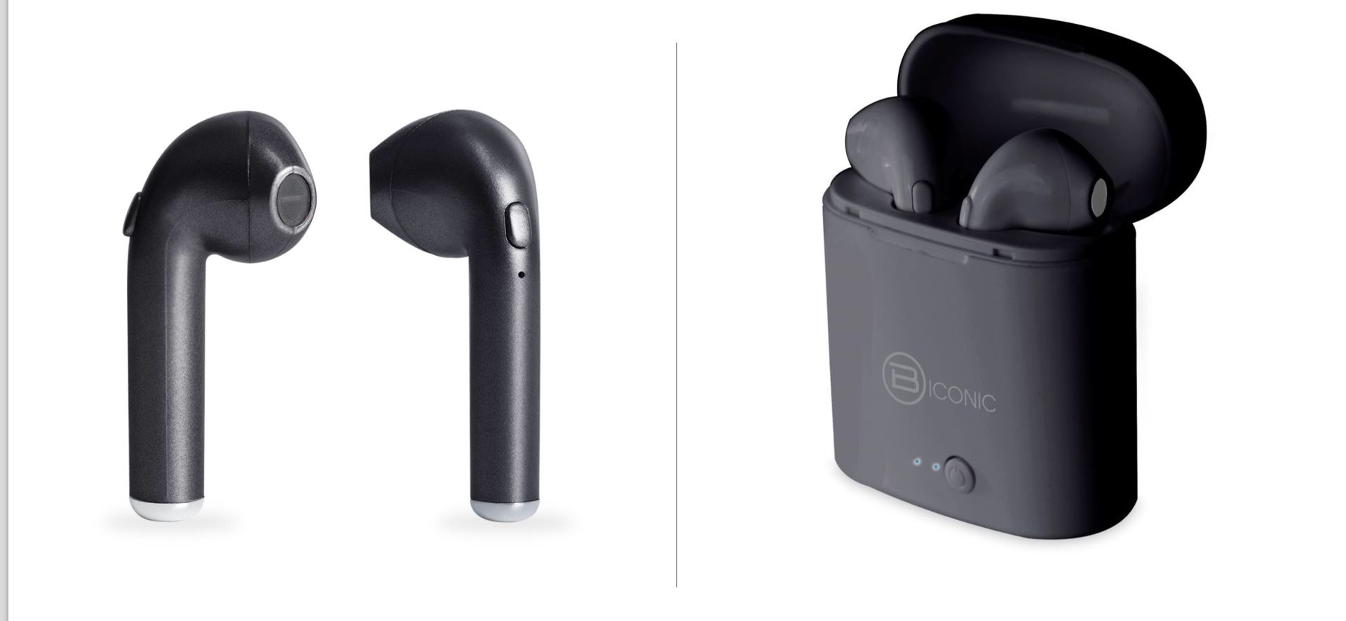 Biconic bluetooth earbuds manual sales