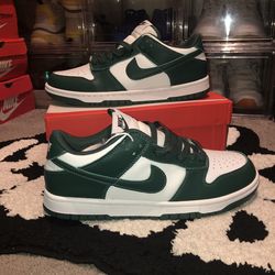 Nike Dunk Lows (Spartan Green)