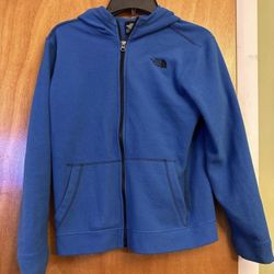 boys northface hoodie lg 14/16