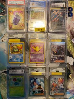 Pokemon AGS slabs