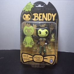 BENDY SERIES 3  DARK REVIVALINK MACHINE 5" Action Figure GLOW-IN-DARK
