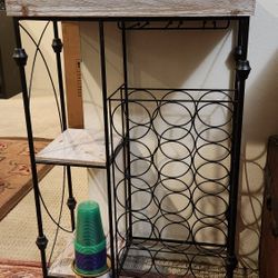 Wine Rack, Bottle Storage, Party Cart