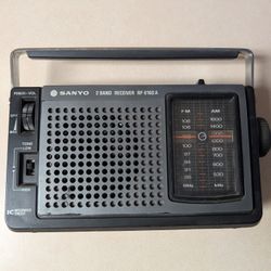 Vintage Sanyo RP 6160 A Band Receiver AM/FM Radio I12 Not Working 