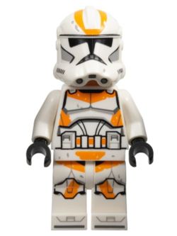 SW1235 Clone Trooper, 212th Attack Battalion (Phase 2) - White Arms, Dirt Stains, Nougat Head