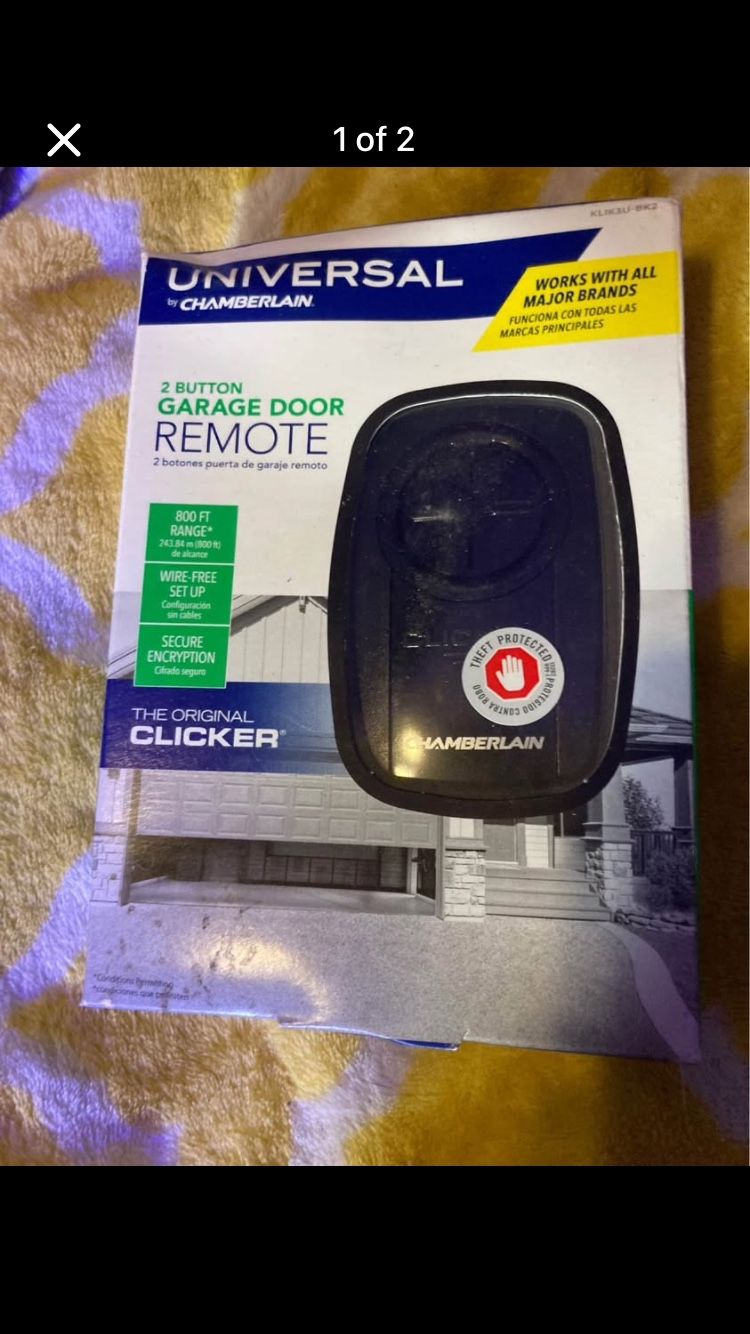 Universal Garage Remote