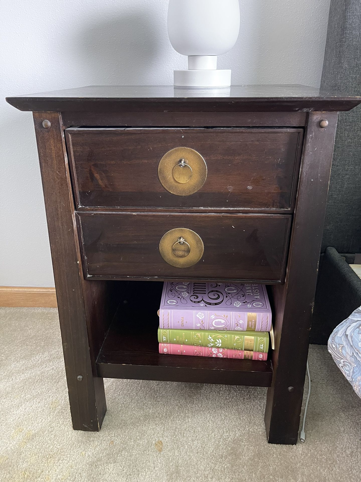 Dresser highboy And 2 End tables 