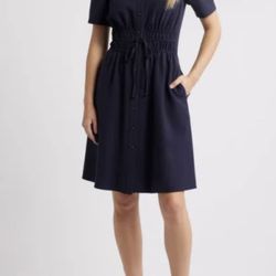 Navy Blue Dress 