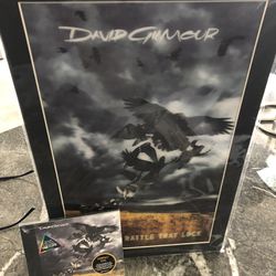 David Gilmour Rattle That Lock Art And CD