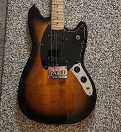 Squier Mustang Duo Sonic mod  Fender