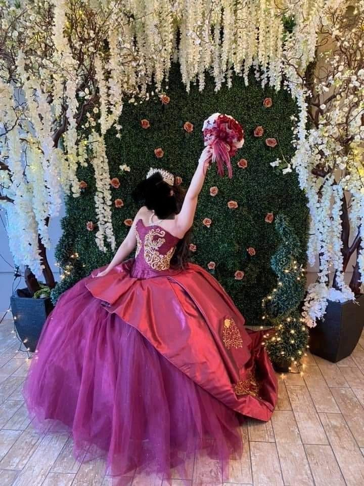QuinceaƱera dress and bundle