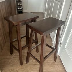 Walnut Bar Stools