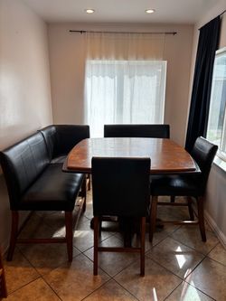 Urbandale Countertop Height 6 Piece Dining Set
