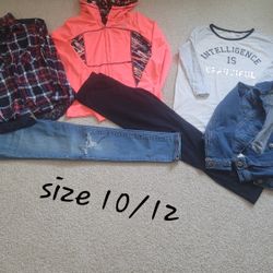 Girls Size 10/12 Clothing Lot