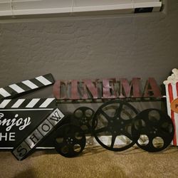 Movie Room Art- Cinema