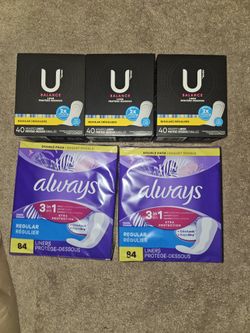Alway And U By Kotex Liners