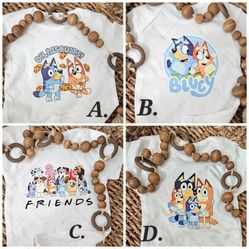 Bluey Baby Onesies-Bluey Dog Onesie