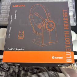 LEVN Noice Canceling Headset w| Bluetooth  