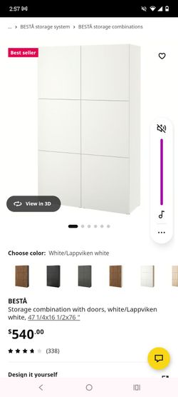 IKEA dresser.