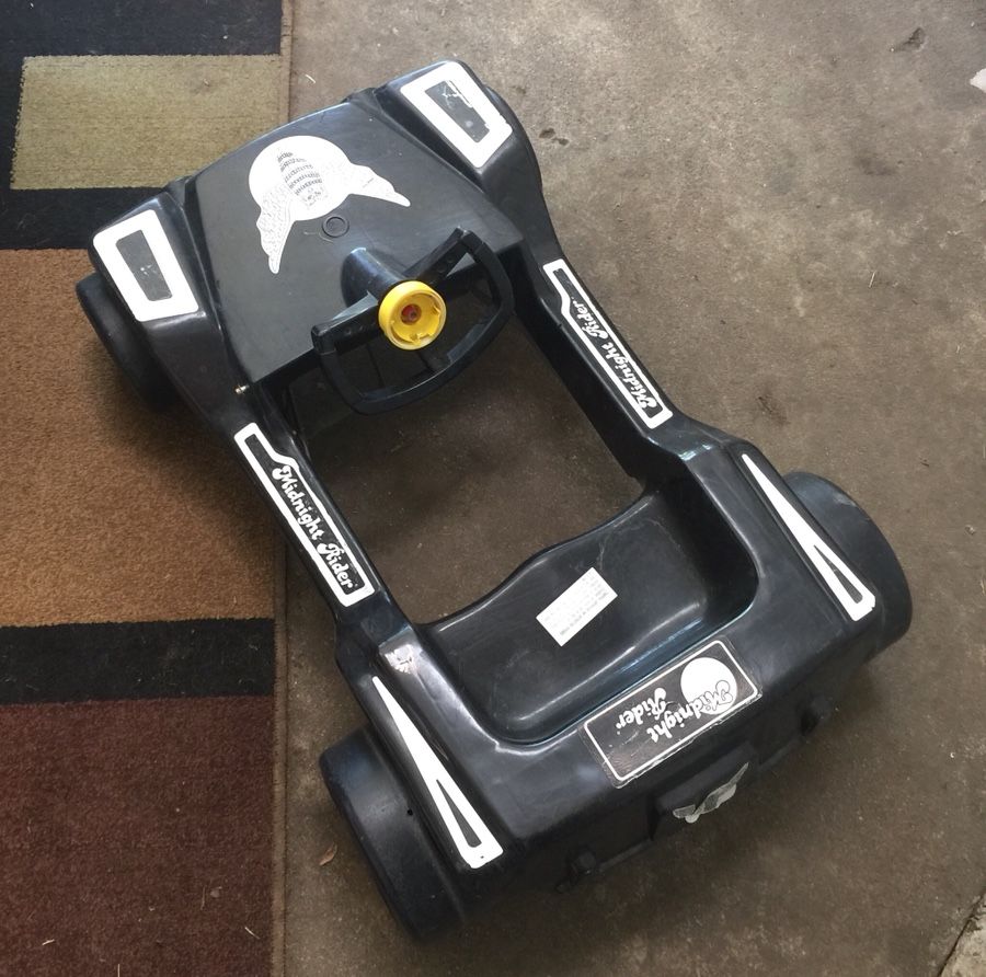 Toddler 1980 Pedal Car Midnight Rider made by Empire
