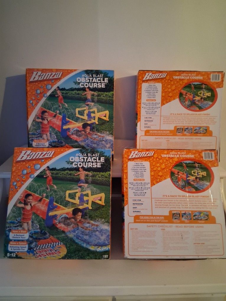 Bazai Aqua Blast Obstacle Course