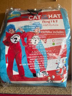 Cat in the Hat Thing 1/2 Halloween Costume