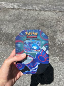 Pokemon TCG Kyogre EX Tin