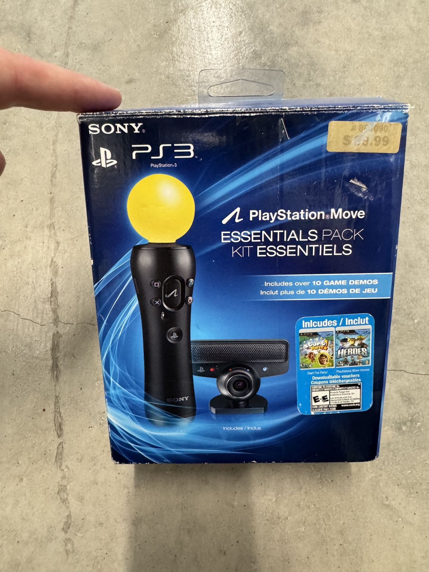 PlayStation Move Essentials Pack PS3 Kit No Demo Disc