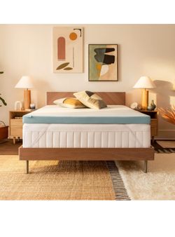 Tempur-Pedic TEMPUR-Adapt + Cooling 3-Inch King Mattress Topper Medium Luxury Premium Foam, Washable Cover, Medium Cooling Topper,white