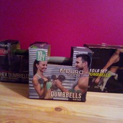 10 Lbs Set Of Dumbbells 5 Lbs Each Dumbbell Set Of 2 $15 Each Set