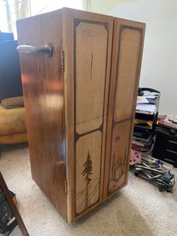 Handcrafted Wooden Tool Box 