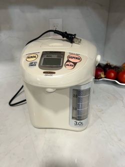 Made in Japan. Zojirushi Electric Water Boiler