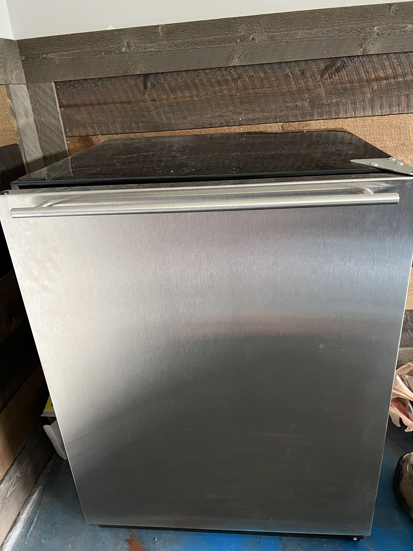 Stainless Steel Mini Fridge